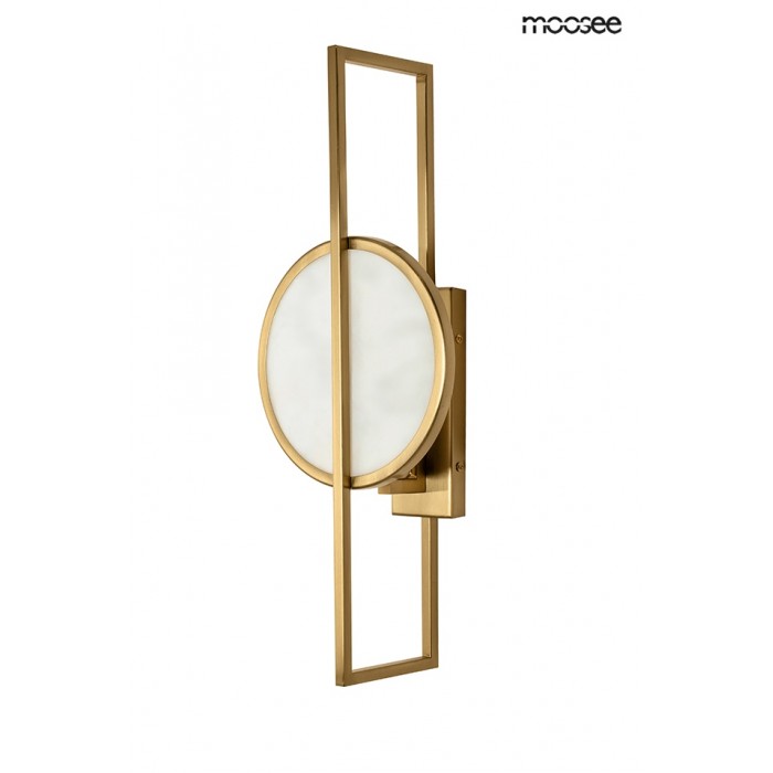 MOOSEE lampa ścienna TROYA złota