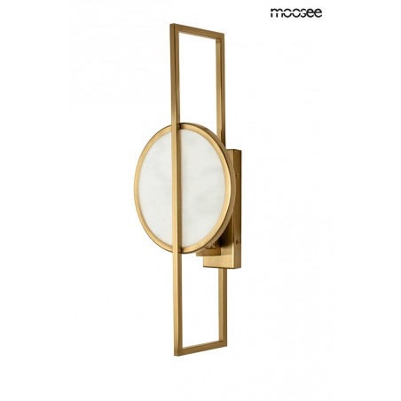 MOOSEE lampa ścienna TROYA złota