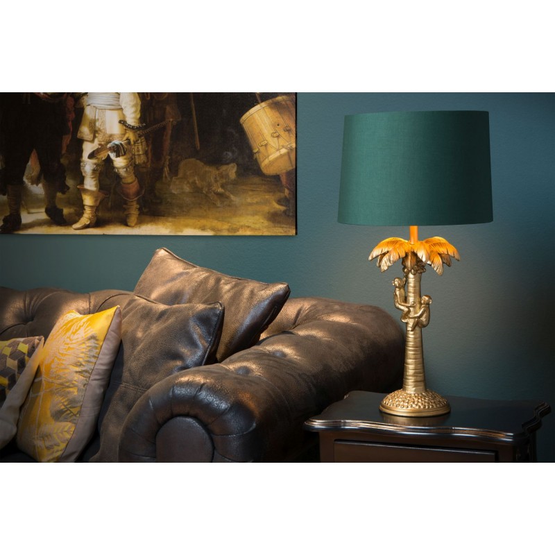 Lucide Lampa stołowa EXTRAVAGANZA COCONUT 10505/81/02 złoty i odcienie złota, zielony