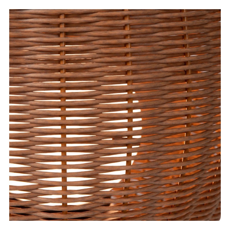 Lucide Lampa zewnętrzna przenośna COLIN 03843/80/72 drewno jasne i ciemne, czarny