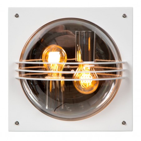 Lucide Lampa zewnętrzna ścienna PRIVAS 14828/02/31 biały