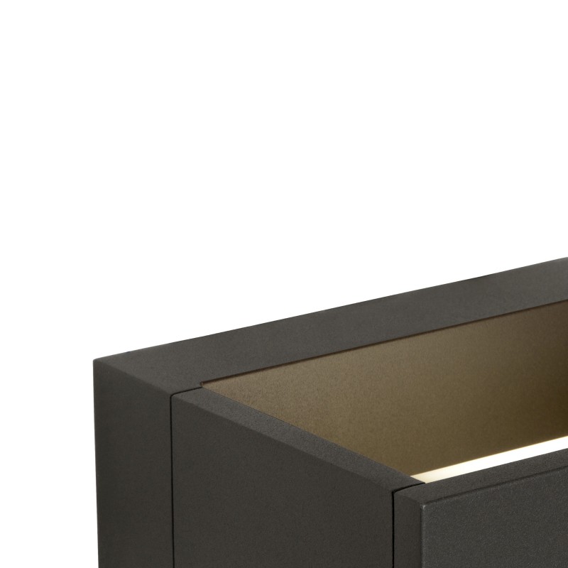 Lucide Lampa zewnętrzna ścienna GOA 28857/06/30 antracyt