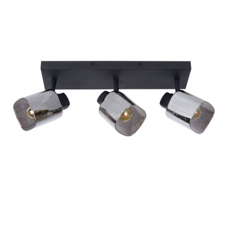 Lucide Reflektor sufitowy ALION 17999/03/30 czarny, szary i odcienie szarości