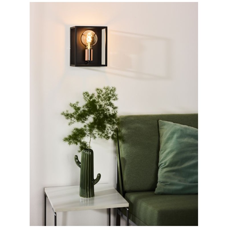 Lucide Kinkiet ARTHUR 08224/01/30 czarny, miedziany