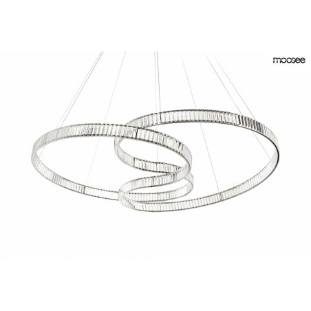MOOSEE lampa wisząca WAVE 160A chrom