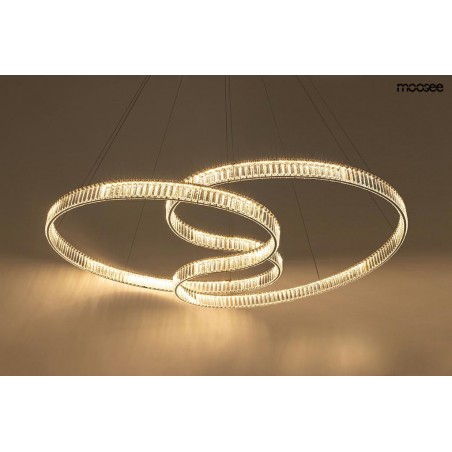 MOOSEE lampa wisząca WAVE 160A chrom