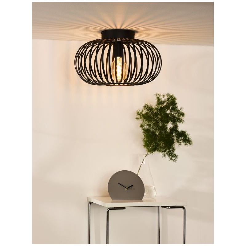 Lucide Lampa natynkowa MANUELA 78174/40/30 czarny