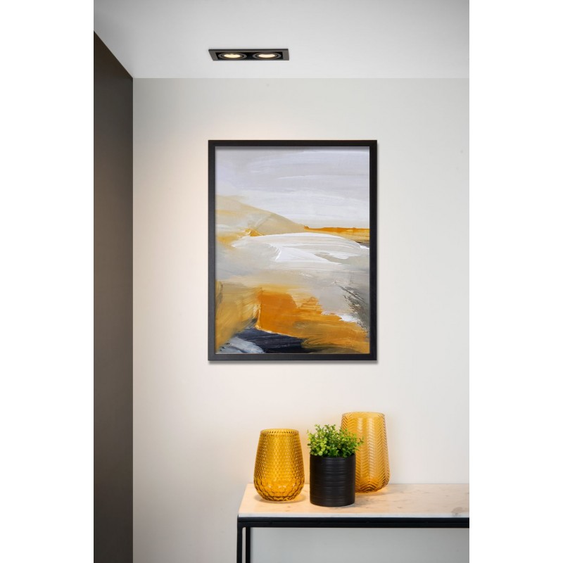 Lucide Lampa wpuszczana CHIMNEY 09926/02/30 czarny