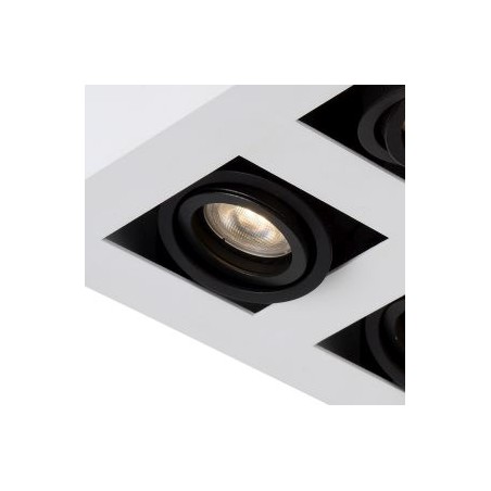 Lucide Lampa natynkowa XIRAX 09119/21/31 biały, czarny