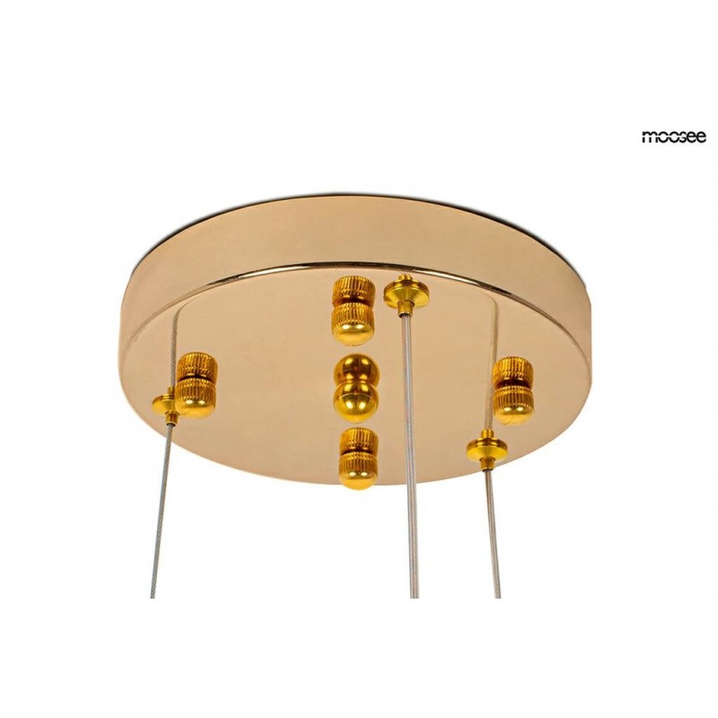 MOOSEE lampa wisząca MONETE 80 złota