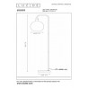 Lucide Lampa podłogowa JULIUS 34738/01/65 czarny, czarny