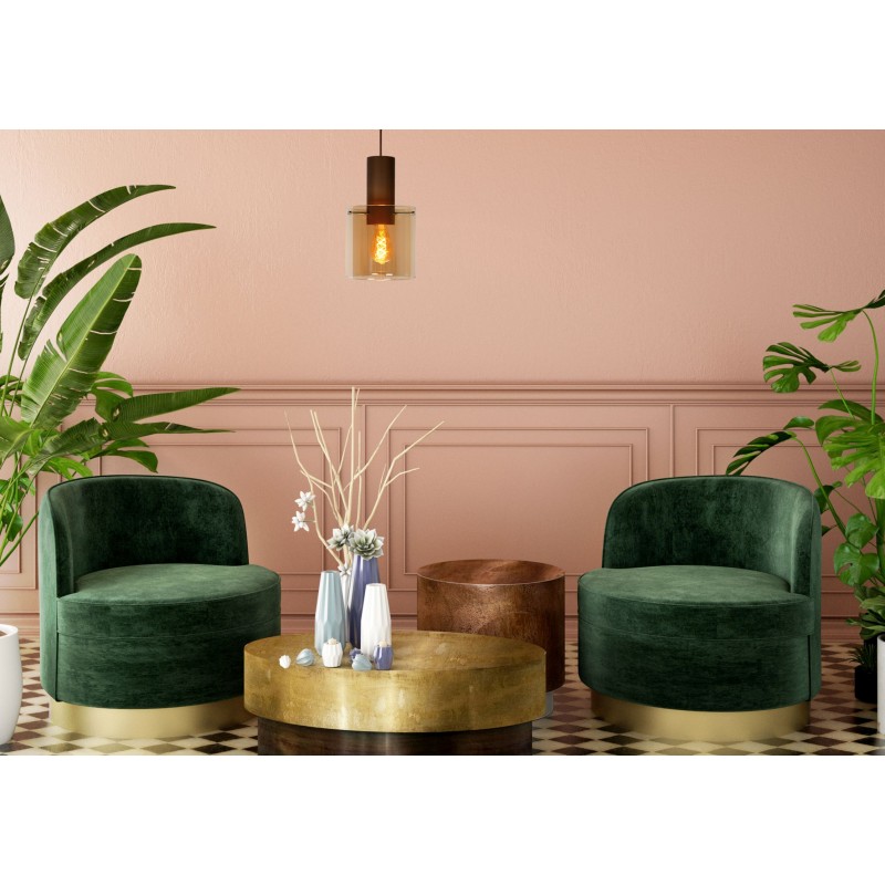 Lucide Lampa wisząca nowoczesna TOLEDO 74405/01/62 inny, miedziany