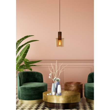 Lucide Lampa wisząca nowoczesna TOLEDO 74405/01/62 inny, miedziany