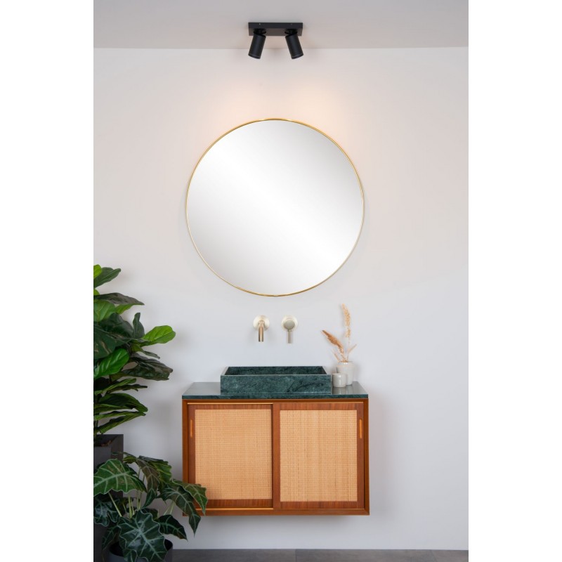 Lucide Lampa łazienkowa sufitowa TAYLOR 09930/10/30 czarny