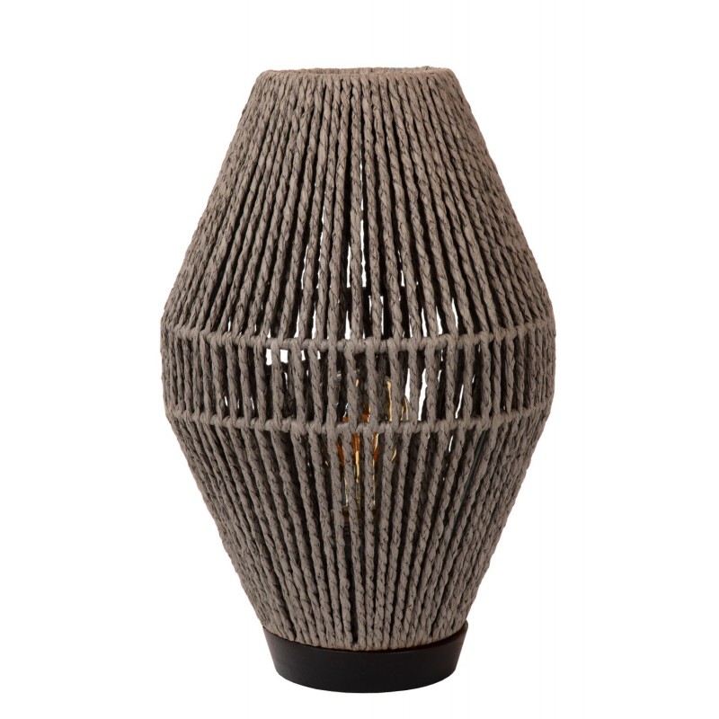 Lucide Lampa stołowa CORDULLE 34543/01/36 szary i odcienie szarości, czarny