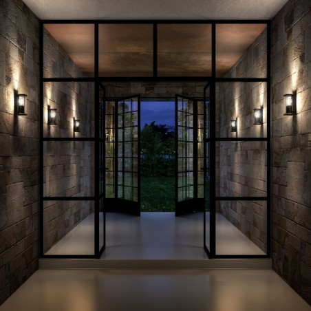 Lucide Lampa zewnętrzna ścienna CLAIRE-LED 27883/11/30 antracyt