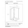 Lucide Lampa zewnętrzna ścienna CLAIRE-LED 27883/11/30 antracyt