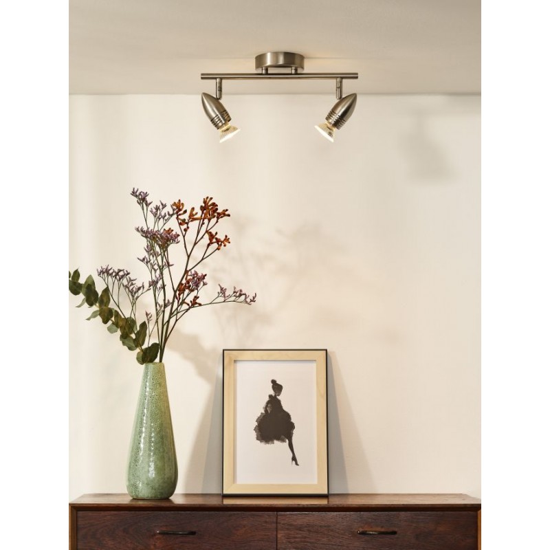 Lucide Reflektor sufitowy CARO-LED 13955/10/12 srebrny i odcienie srebra