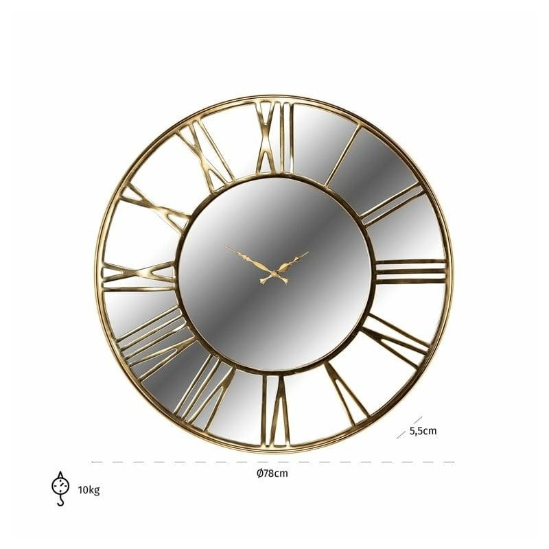 RICHMOND zegar GREYSON złoty