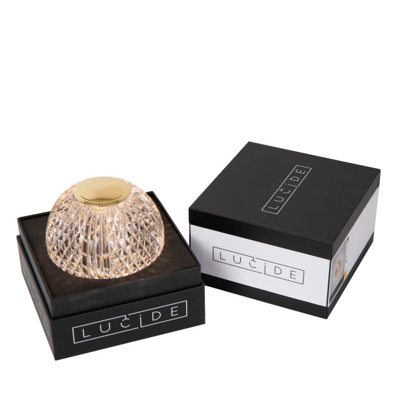 Lucide Lampa stołowa CINTRA 13599/11/60 złoty i odcienie złota