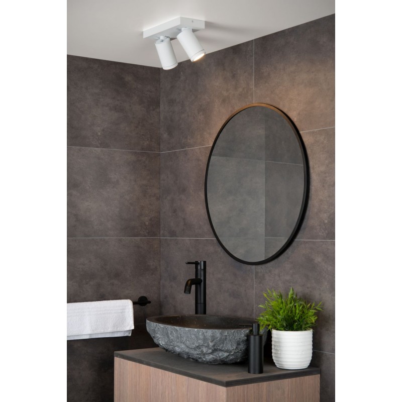 Lucide Lampa łazienkowa sufitowa TAYLOR 09930/10/31 biały