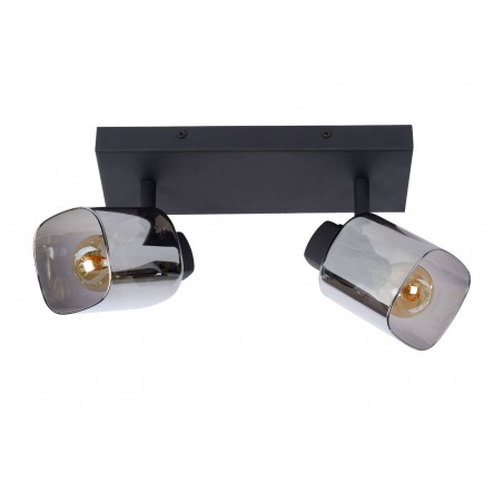 Lucide Reflektor sufitowy ALION 17999/02/30 czarny, szary i odcienie szarości