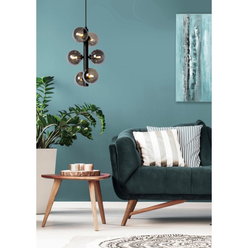 Lucide Lampa wisząca nowoczesna TYCHO 45474/06/30 czarny