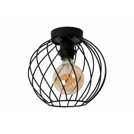 Lucide Lampa natynkowa DANZA 21128/25/30 czarny