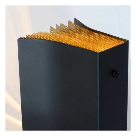 Lucide Lampa stołowa EXTRAVAGANZA LIVRET 78596/01/30 czarny, złoty i odcienie złota