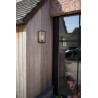 Lutec Lampa zewnętrzna ścienna FLAIR 5288814012 czarny, drewno jasne i ciemne