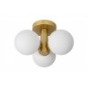 Lucide Lampa łazienkowa sufitowa TRUDY 74116/03/02 złoty i odcienie złota
