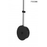 MOOSEE lampa ścienna FLAT 3 czarna