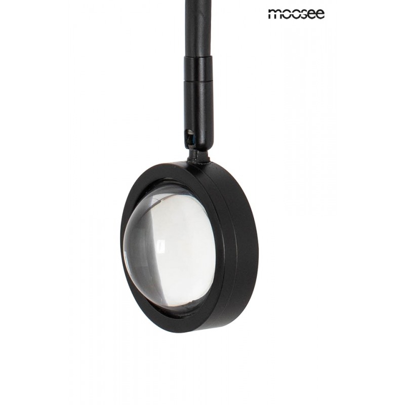MOOSEE lampa ścienna AXEL czarna