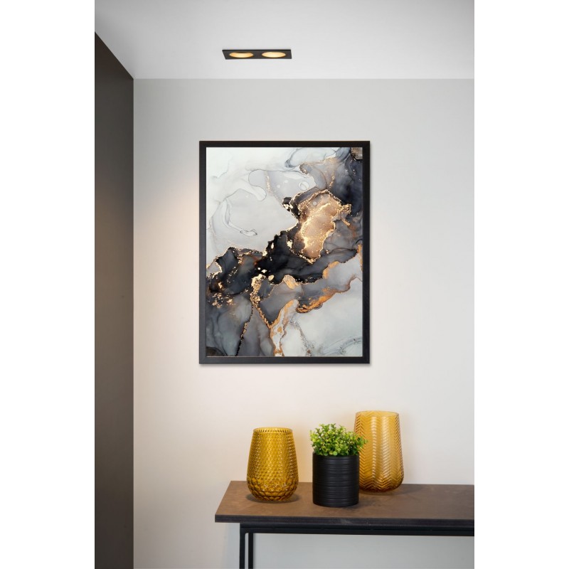 Lucide Lampa wpuszczana EMBED 22959/02/30 czarny