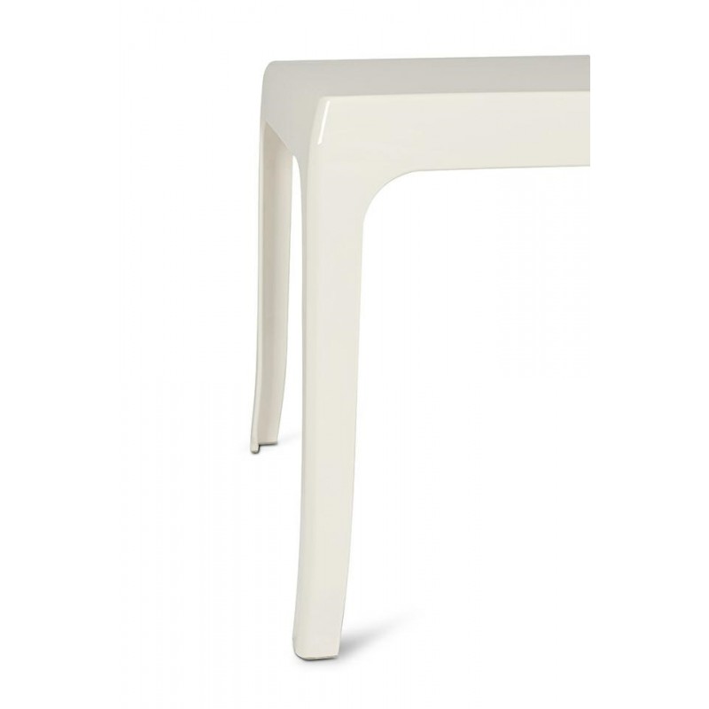 Stolik GHOST biały - poliwęglan