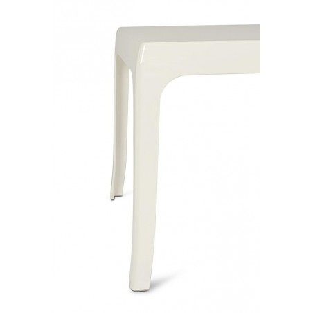 Stolik GHOST biały - poliwęglan