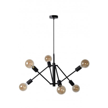 Lucide Lampa wisząca nowoczesna LESTER 21424/06/30 czarny
