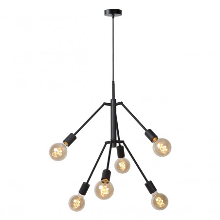 Lucide Lampa wisząca nowoczesna LESTER 21424/06/30 czarny
