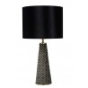 Lucide Lampa stołowa EXTRAVAGANZA VELVET 10501/81/30 czarny, szary i odcienie szarości