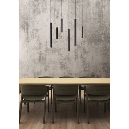 Lucide Lampa wisząca LED nowoczesna LORENZ 74403/06/30 czarny