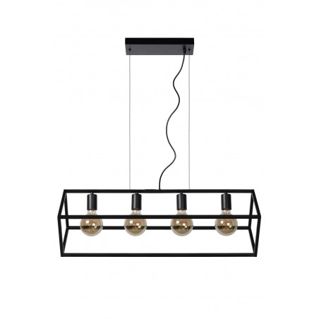 Lucide Lampa wisząca nowoczesna FABIAN 00425/04/30 czarny