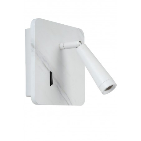 Lucide Reflektor ścienny OREGON 77282/03/31 biały