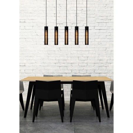 Lucide Lampa wisząca nowoczesna LIONEL 73406/05/30 czarny