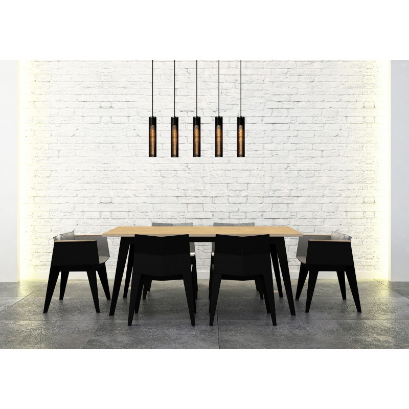 Lucide Lampa wisząca nowoczesna LIONEL 73406/05/30 czarny