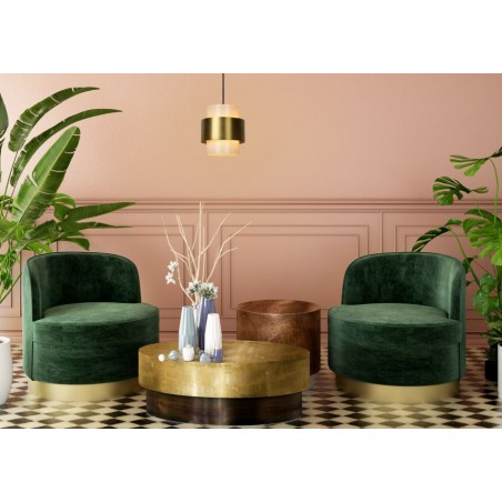 Lucide Lampa wisząca nowoczesna FIRMIN 45497/20/02 złoty i odcienie złota