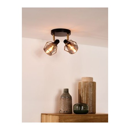 Lucide Reflektor sufitowy NILA 77977/12/30 czarny