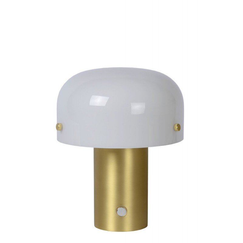 Lucide Lampa stołowa TIMON 05538/01/02 złoty i odcienie złota, biały