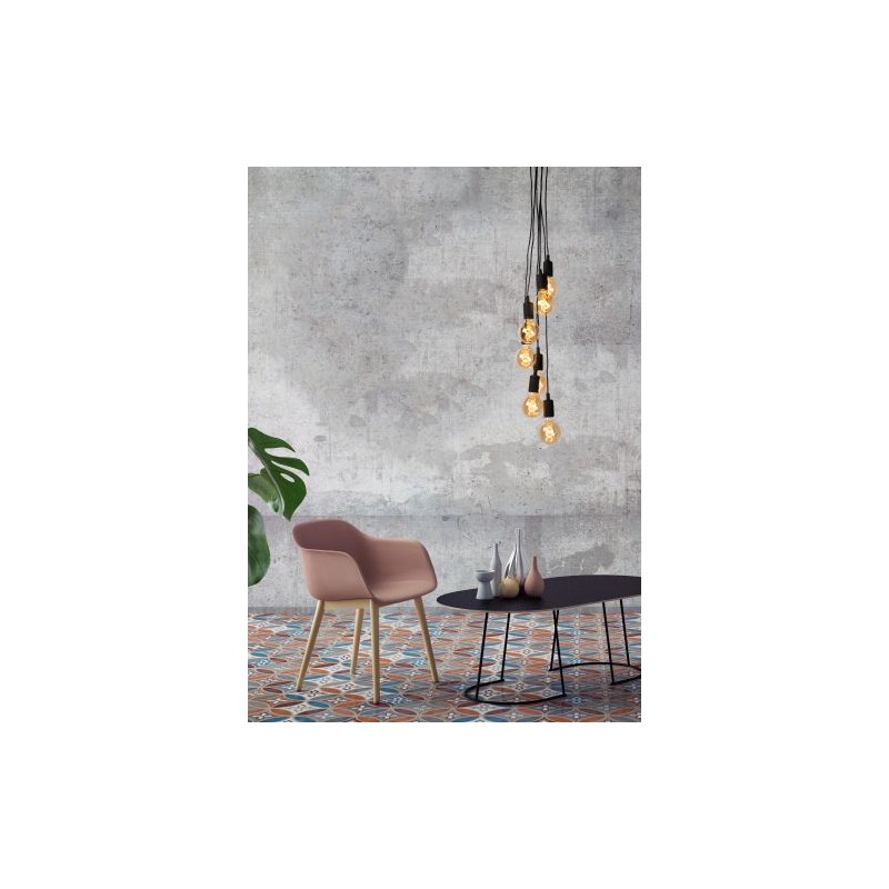 Lucide Lampa wisząca nowoczesna FIX MULTIPLE 08408/07/30 czarny