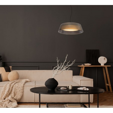 Lucide Lampa wisząca LED nowoczesna VIXI 25415/45/65 szary i odcienie szarości, czarny