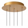 Lucide Lampa wisząca LED nowoczesna DILENKO 13497/15/02 złoty i odcienie złota